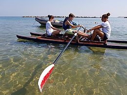 Rowing practice
